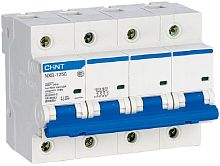 Выключатель автоматический CHINT NXB-125 4п 80А D 10кА картинка